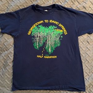 Vintage 1990 Colorado Springs Marathon T-Shirt